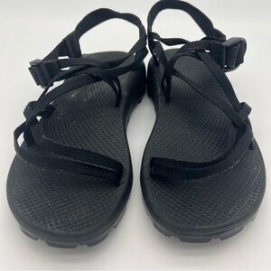 Chaco Shoes Womens Size 10 Black Double Strap Vibram Sole Sandals